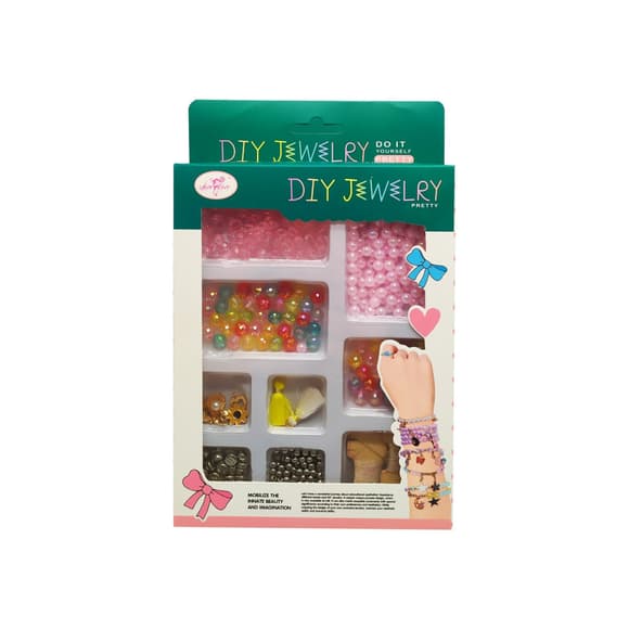 Набір бісер ZQ2031-A-C-G-1 намистини, підвіски, нитки