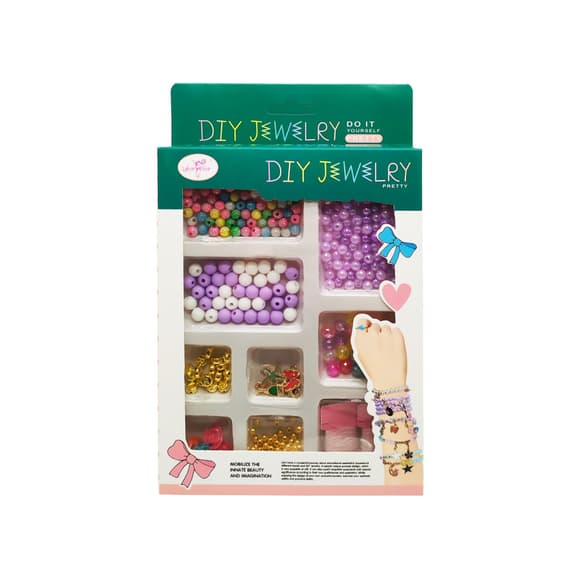 Набір бісер ZQ2031-A-C-G-1 намистини, підвіски, нитки