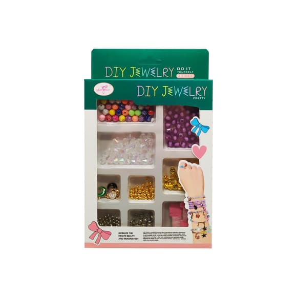 Набор бисер ZQ2031-A-C-G-1 бусины, подвески, нити