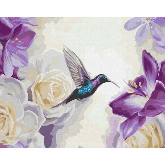 Картина за номерами "Таємничий сад" ©annasteshka Ідейка KHO4469 40х50 см 