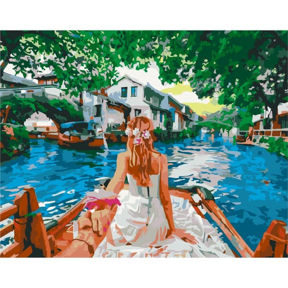 Картина за номерами "Романтичне побачення" Art Craft 10608-AC 40х50 см