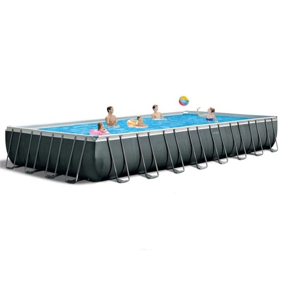 Басейн каркасний "PREMIUM POOL" INTEX 26378 Фільтр-насос, сходи, підстилка, тент