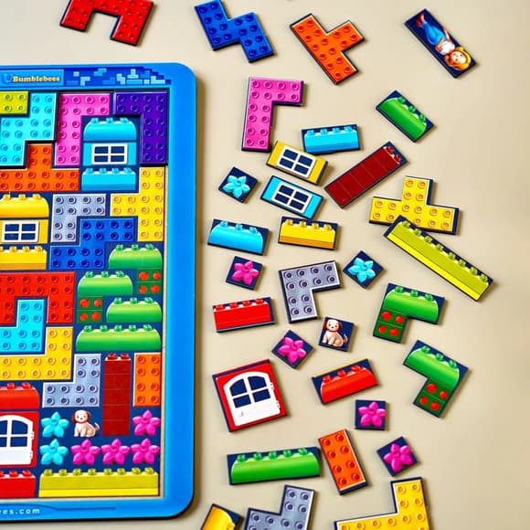 Развивающая игра Тетрис "Конструктор" Ubumblebees (ПСД161) PSD161