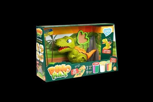 Набор для лепки с тестом "Dino Max" Lovin 41173