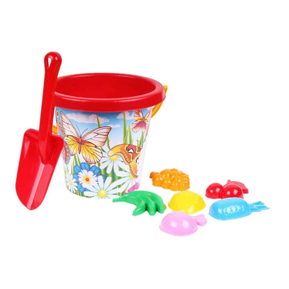 Іграшка "Набір пісочний 1" ТехноК 3091TXK відерце, 6 пасочок та лопатка
