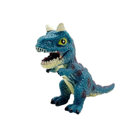Динозавр 7079-1 гумовий з пищалкою 