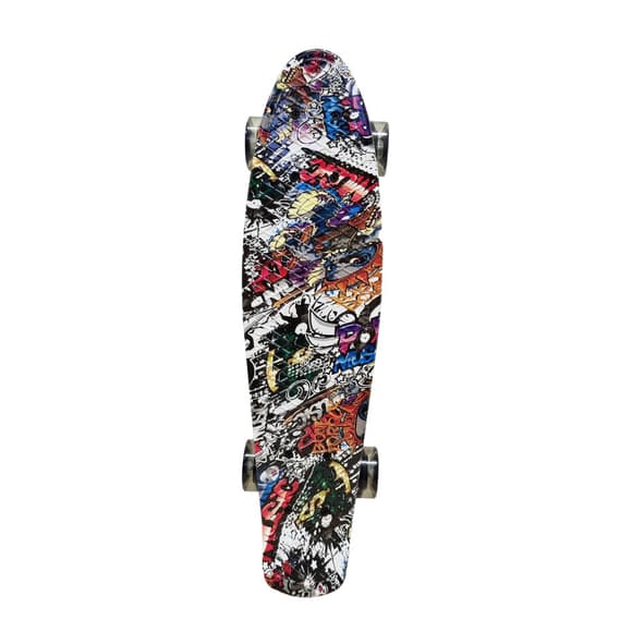 Скейт "Пенні борд" Bambi SC20602 колеса PU зі світлом, 56 см