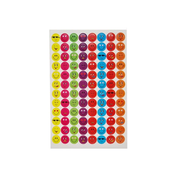 Наклейки для оцінок 85724 упаковка 10 аркушів