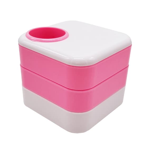 Стакан для ручек 568 пластиковый 10х10х9 см