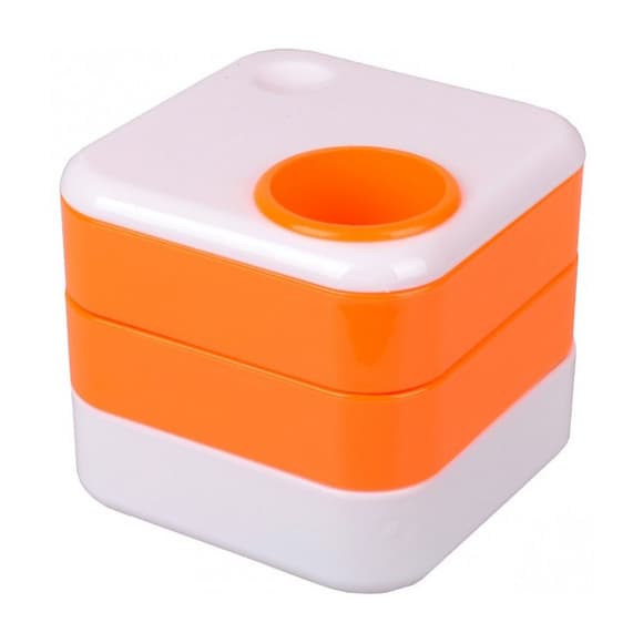 Стакан для ручек 568 пластиковый 10х10х9 см