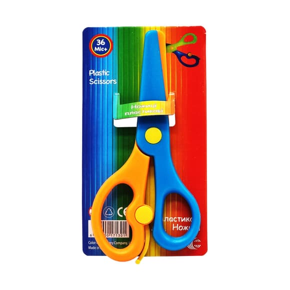 Дитячі ножиці "C" COLOR-IT 2013 пластикові