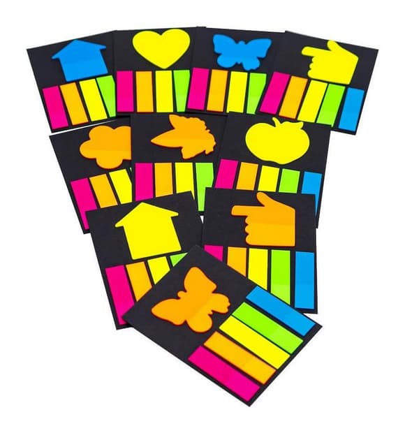 Закладка неоновая "Stick Notes" COLOR-IT Р19-1 в ассортименте