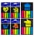 Закладка неоновая "Stick Notes" COLOR-IT Р19-1 в ассортименте