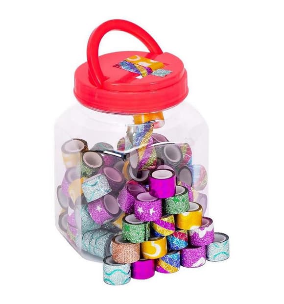 Скотч декоративный "Блестящий" COLOR-IT №61, 90 шт по 1 метру