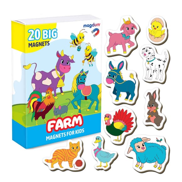 Набір магнітів "Farm" Magdum ML4031-32 EN
