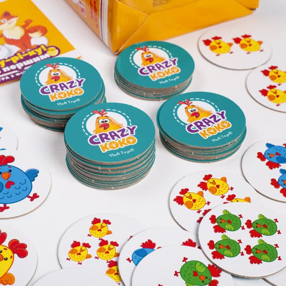 Гра настільна "Ку-ку-ре-ку!" Vladi Toys VT8025-08 VT8025-08 укр