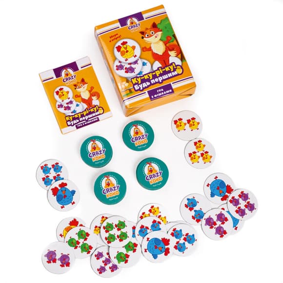 Гра настільна "Ку-ку-ре-ку!" Vladi Toys VT8025-08 VT8025-08 укр