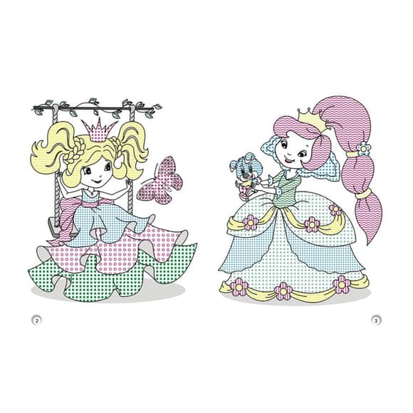 Веселі кольори. Казкові принцеси Ранок 1554006 малюй водою