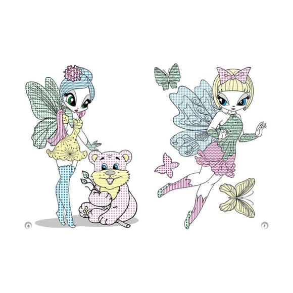 Веселі кольори. Красуні феї Ранок 1554010 малюй водою