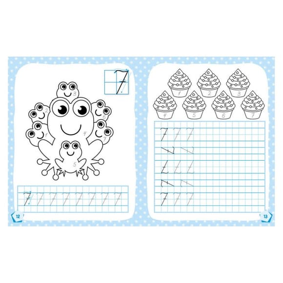 Готуємось до школи Вчимо цифри КЕНГУРУ 822006 від 5 років