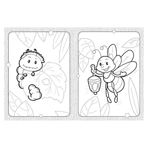 Розмальовка дитяча Комашиний мікросвіт КЕНГУРУ 1489007 для найменших