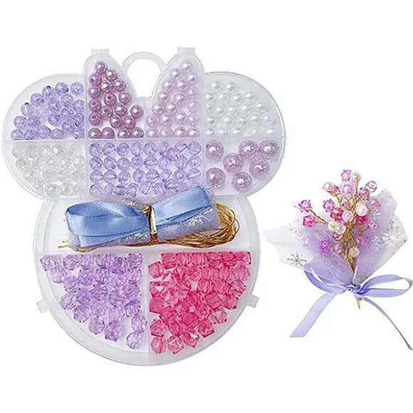 Набір бісеру для виготовлення креативних аксесуарів Bambi N098-3/4/5