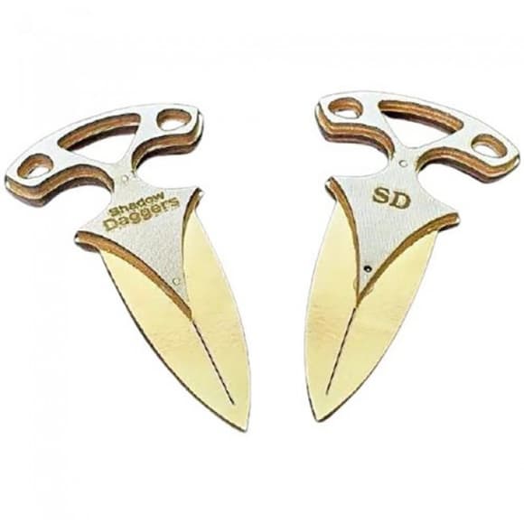 Комплект сувенірних дерев'яних ножів "ТИЧКОВИЙ GOLD" DAG-G