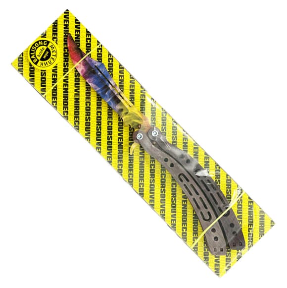 Сувенірний дерев'яний ніж "МЕТЕЛЬ РАДУГА" BAL-R