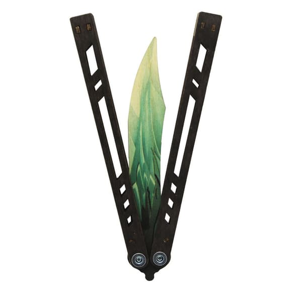 Ніж дерев'яний сувенірний "SO-2 МЕТЕЛЬ DRAGON GLASS СМАРУД" SO2BALDG