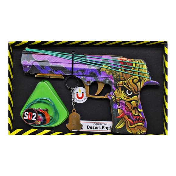 Зібрана модель Резинко стріл "DESERT EAGLE OROCHI" DE-O