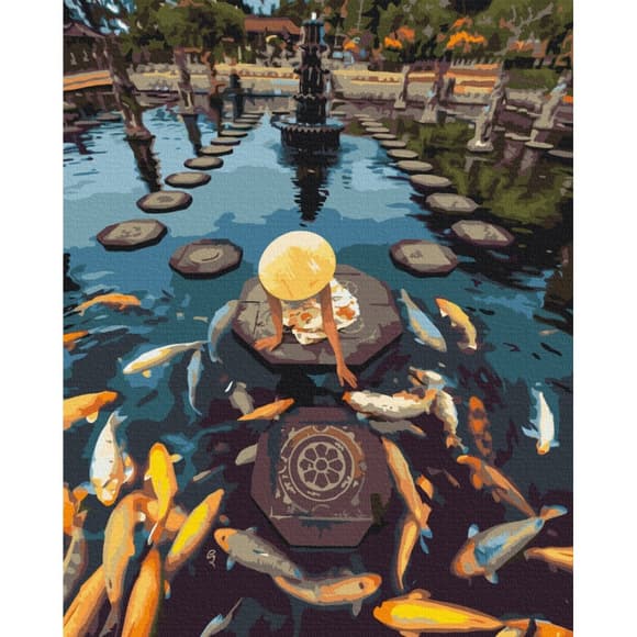 Картина за номерами "Літо в Азії" ©Tany Moko Brushme BS53066 40х50 см