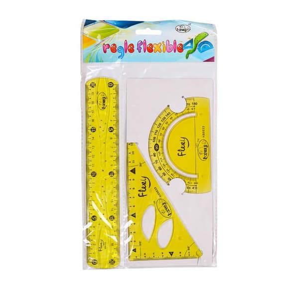 Набор треугольников 2028-3 "неломайка", 20 см