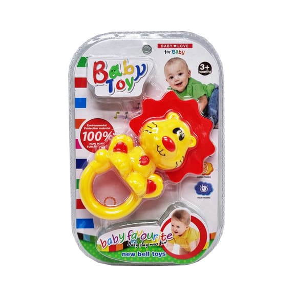 Брязкальце дитяче 536-007, 5 видів