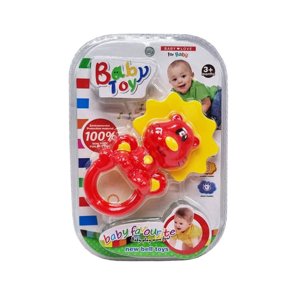 Брязкальце дитяче 536-007, 5 видів