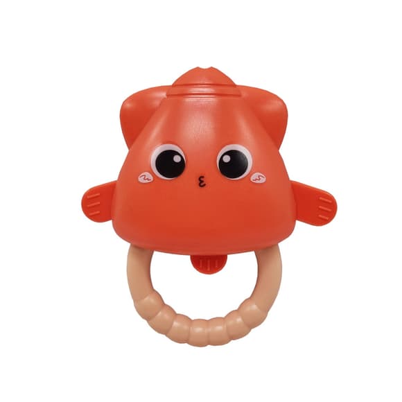 Пог ремушка детская Рыбка 668-61D в ручку 