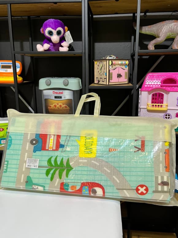 Термокилимок двосторонній Транспорт K6603-1, 180х200 см