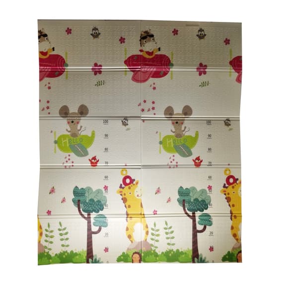 Термоковрик двухсторонний  Жираф K6603-4, 180х200 см