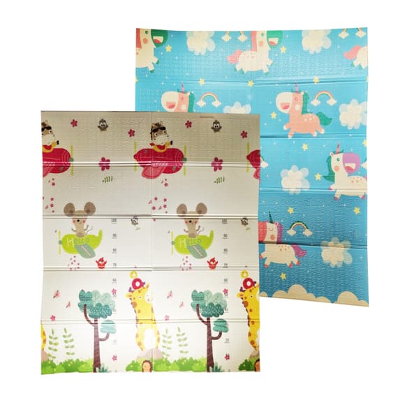 Термоковрик двухсторонний  Жираф K6603-4, 180х200 см