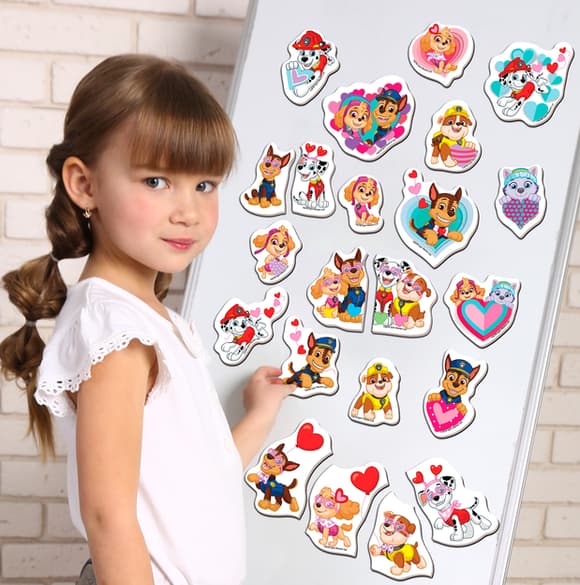 Магніти "Щасливий день" Щенячий патруль Magdum ML4034-04, 22 магніти