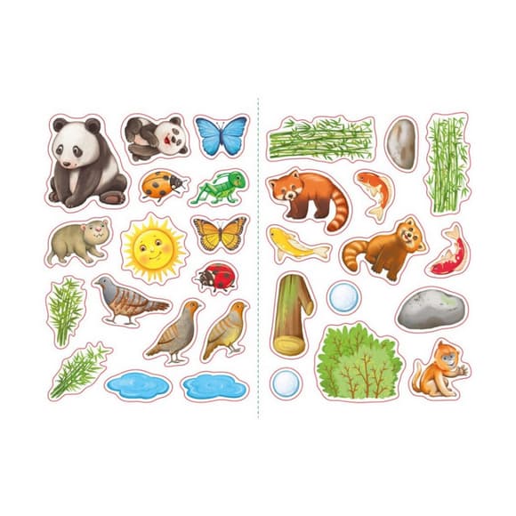 Создай свою историю Панда Ранок 1298013 с наклейками