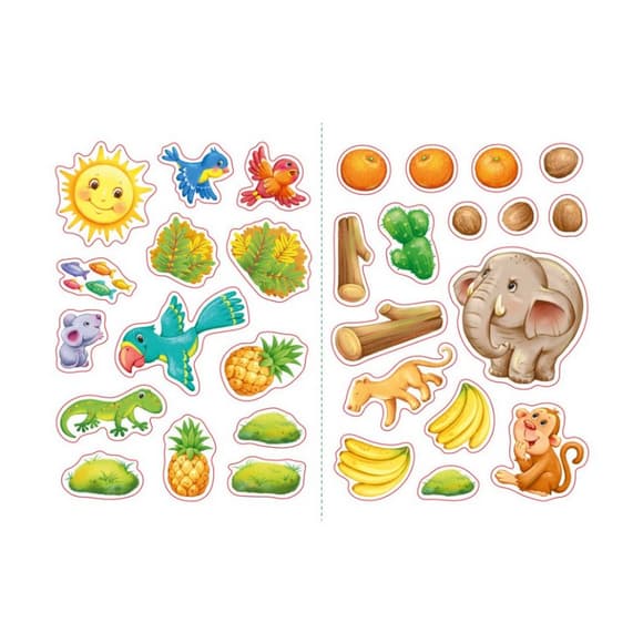 Создай свою историю Слоник Ранок 1298011 с наклейками