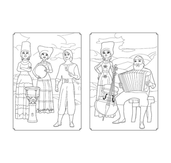 Розмальовка Магія кольору. Неймовірні пригоди Ранок 1807006 з наклейками