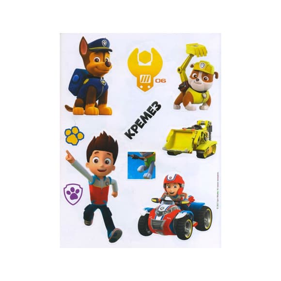 Книга с наклейками Щенячий патруль Бесстрашные щенки Ранок 192001 Укр
