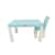 Дитячий пластиковий Стіл і 2 стільці 04680/7 бірюзовий