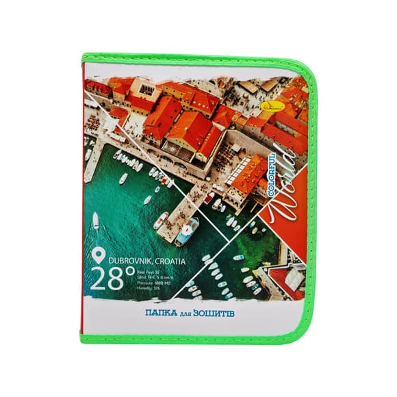 Папка для тетрадей В5 Believe in Unicorns ПШ-01-16 на молнии