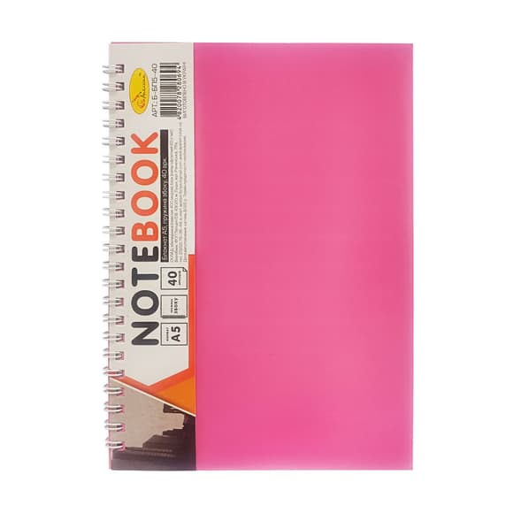 Блокнот А5 Б-БП5-40, 40 листів, пружина збоку