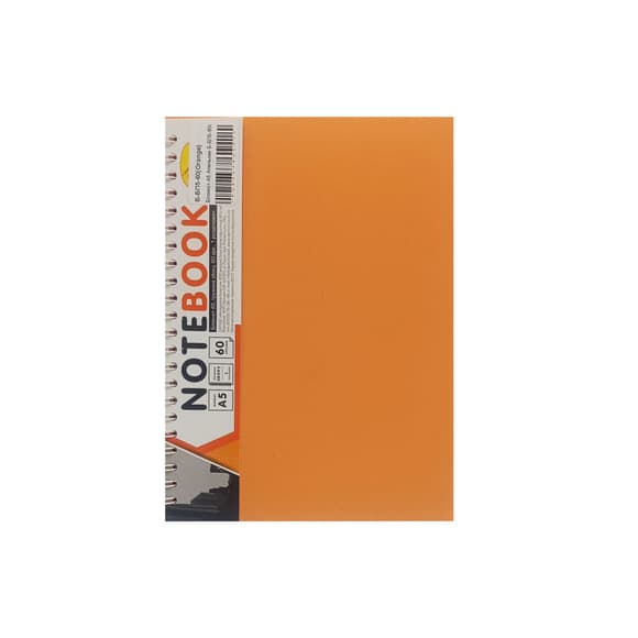 Блокнот А5 Б-БП5-60, 60 листів, пружина збоку