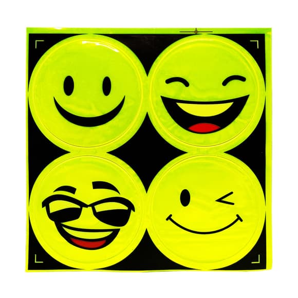 Наклейка світловідбиваюча "Смайл" 133SP 4 штуки