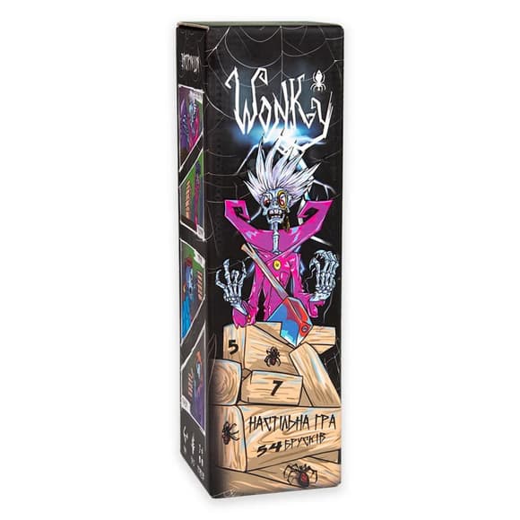 Розважальна гра "Wonky" 30358 дерев'яна, українською мовою