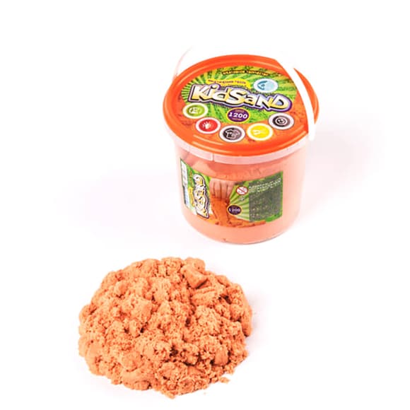 Набор креативного творчества "Кинетический песок "KidSand" KS-01-04, 1200 гр